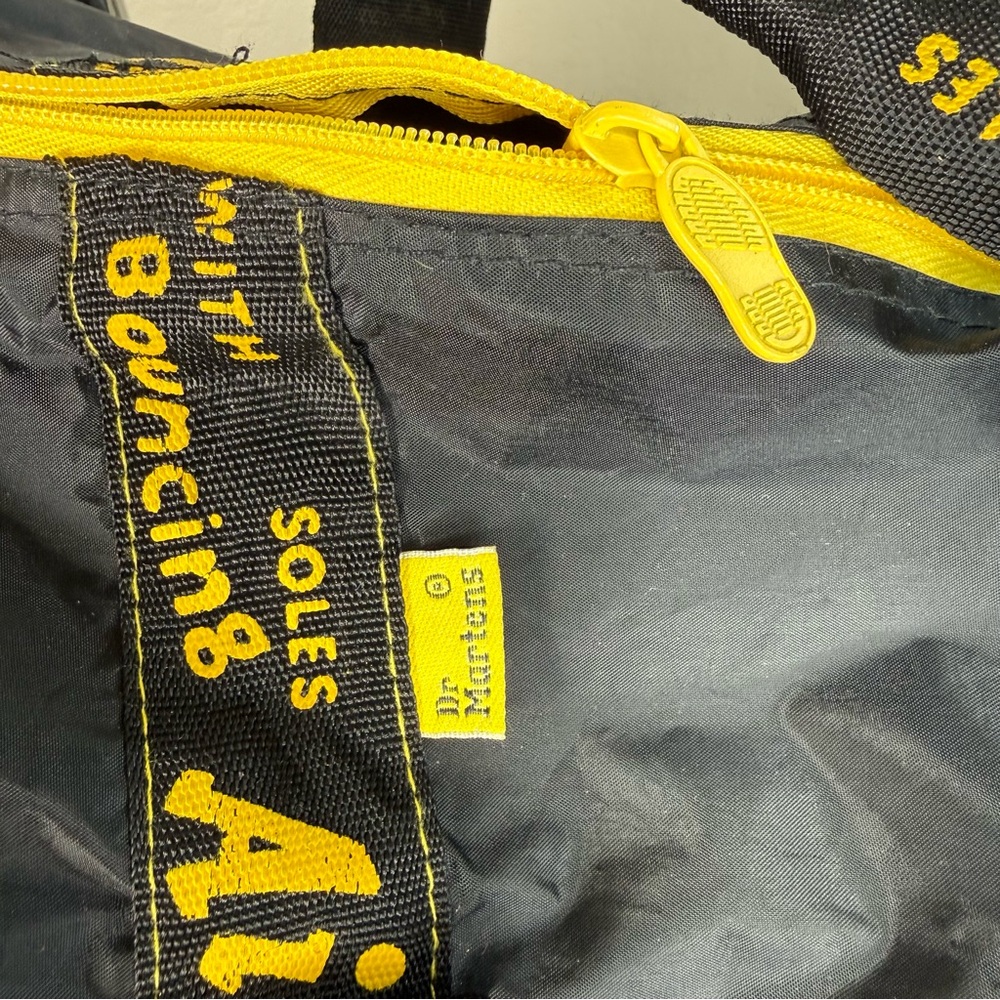 Vintage NOS Dr. Martens DM Docs Airwair Packable Nylon Duffle Gym Bag RARE HTF - Picture 7 of 16